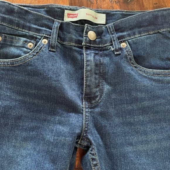 Boys Levis 511 Jeans Size 10 Slim NWOT - Picture 2 of 3